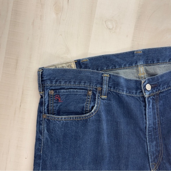 POLO Ralph Lauren straight jeans cotton casual weekend 40x32 - Picture 7 of 8